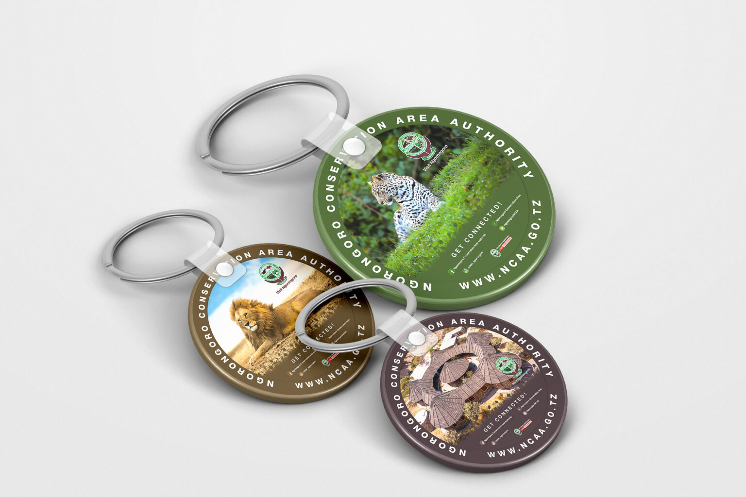 Ngorongoro Conservation Area Authority, the keyrings